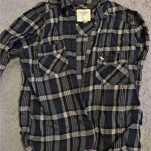 Navy Blue Flannel